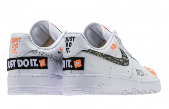 Air force 1 just do it premium blanche best sale