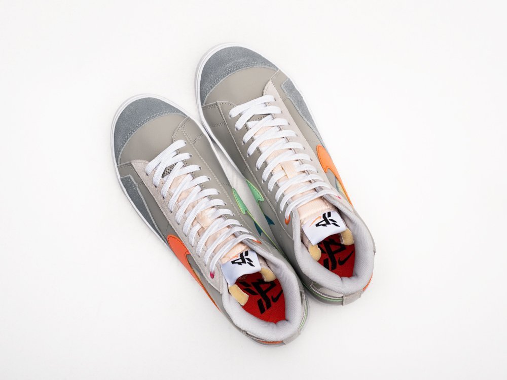 Nike Blazer Mid 77 grey lthr
